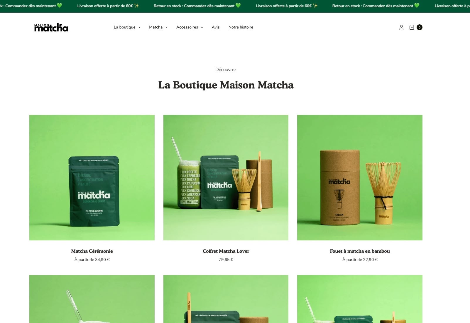 Avis Maison Matcha : Le Matcha Bio d’Uji pour une Pause Élégante et Saine