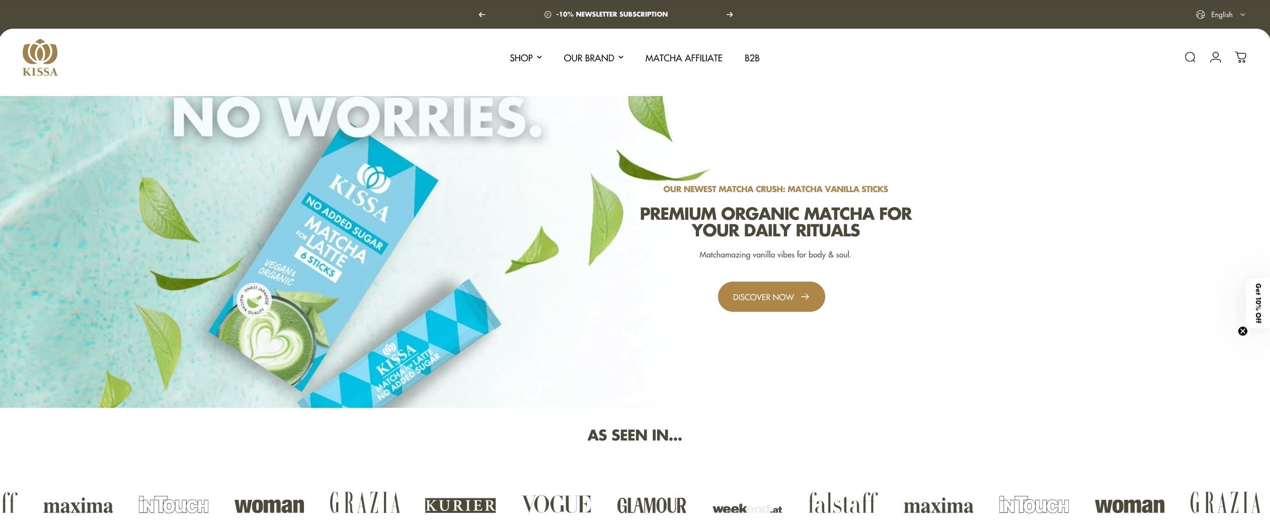 Avis et Test Kissa Tea 2025 - Faut il acheter leurs boissons au Matcha ?