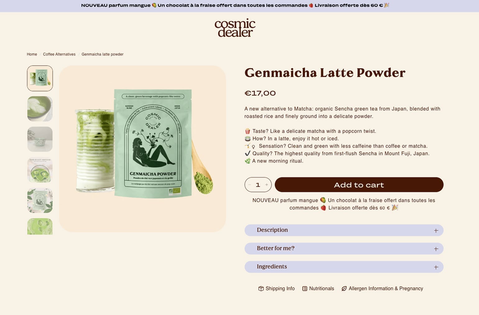 Avis Cosmic Dealer : Que Vaut Leur Genmaicha Powder ?