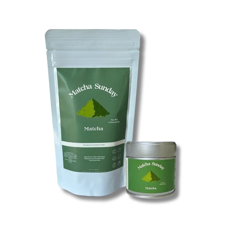 Ceremonial Grade Matcha Powder (50g) – Matcha Sunday