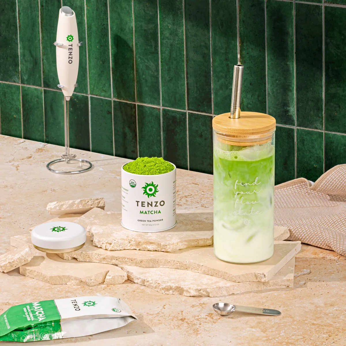 Tenzo Vanilla Matcha Latte – Tenzo Tea